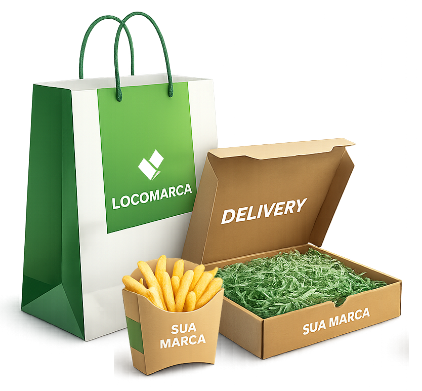 Delivery impressão papel de seda caixa embalagem sacola kraft sacolas impressão delivery marca 